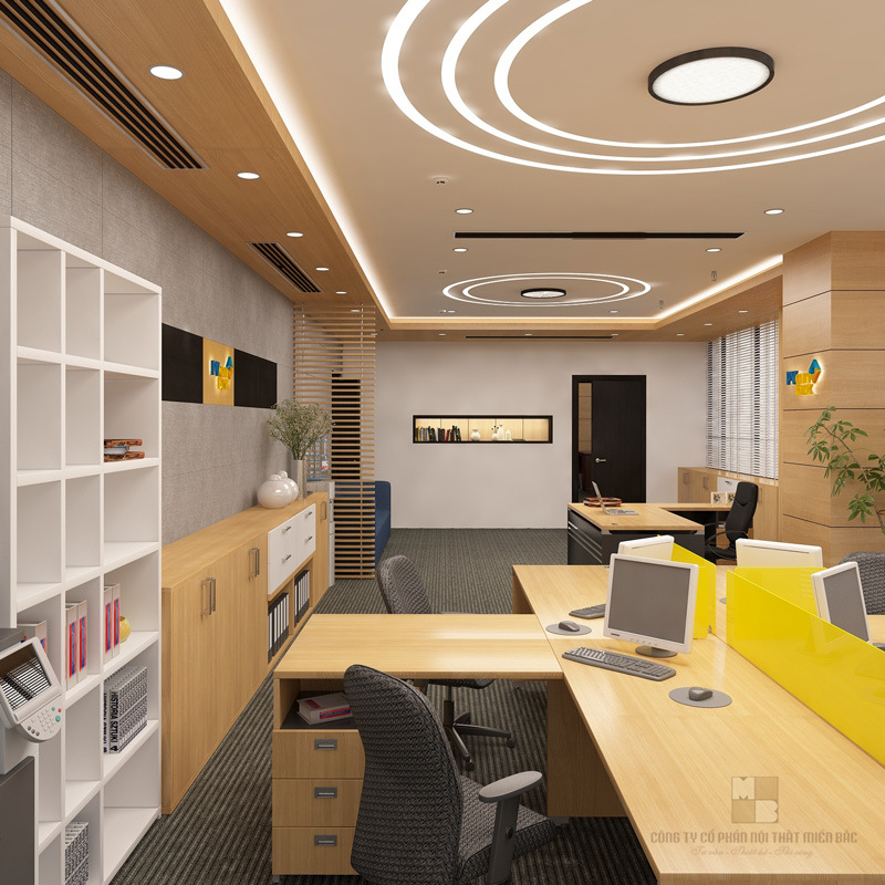 Thiết kế văn phòng cao cấp - Phòng  thư ký chuyên nghiệp và hiện đại - H1